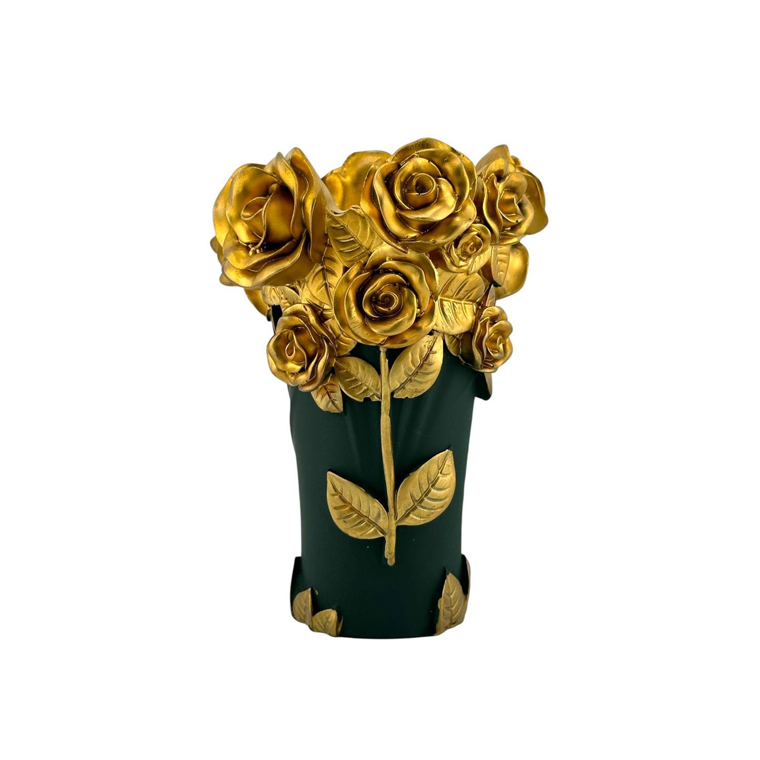 Golden Dark Green Rose
